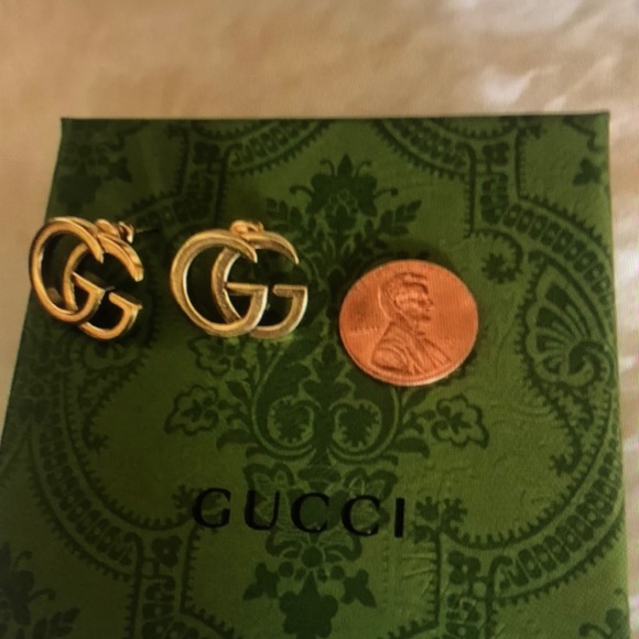 Gucci Jewelry Gucci Gold Earrings Gg Poshmark